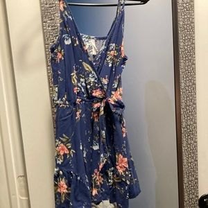 Spaghetti strap romper